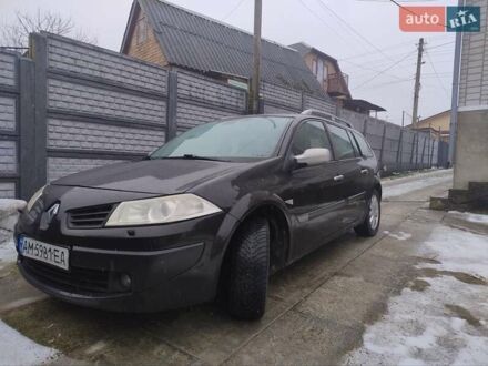 Рено Меган 2006 в Житомире на Automoto.ua Черный Рено Меган, объемом двигателя 1.6 л и пробегом 303 тыс. км за 3800 $, фото 1 на Automoto.ua