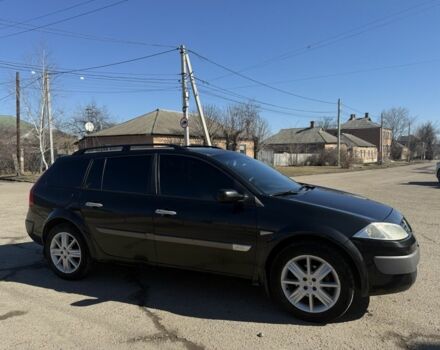 Черный Рено Меган, объемом двигателя 1.5 л и пробегом 240 тыс. км за 4500 $, фото 1 на Automoto.ua