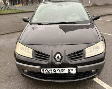 Черный Рено Меган, объемом двигателя 1.6 л и пробегом 257 тыс. км за 4500 $, фото 1 на Automoto.ua