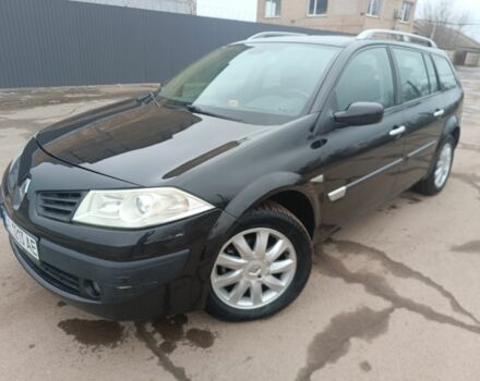 Черный Рено Меган, объемом двигателя 2 л и пробегом 176 тыс. км за 4950 $, фото 1 на Automoto.ua