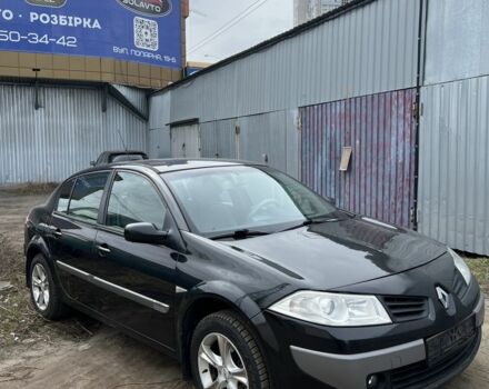 Черный Рено Меган, объемом двигателя 1.6 л и пробегом 330 тыс. км за 3700 $, фото 1 на Automoto.ua