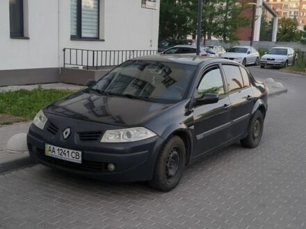 Черный Рено Меган, объемом двигателя 1.6 л и пробегом 340 тыс. км за 3000 $, фото 1 на Automoto.ua