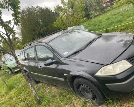 Черный Рено Меган, объемом двигателя 1.9 л и пробегом 180 тыс. км за 750 $, фото 1 на Automoto.ua