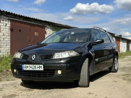 Рено Меган 2006 в Житомире на Automoto.ua Черный Рено Меган, объемом двигателя 1.6 л и пробегом 320 тыс. км за 4500 $, фото 1 на Automoto.ua