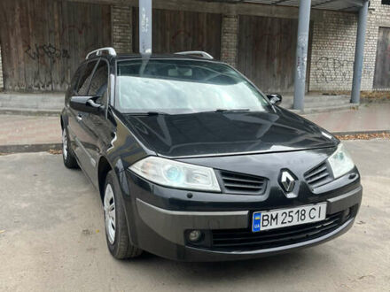 Рено Меган 2006 в Шостке на Automoto.ua Черный Рено Меган, объемом двигателя 1.6 л и пробегом 281 тыс. км за 5250 $, фото 1 на Automoto.ua
