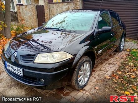 Черный Рено Меган, объемом двигателя 1.6 л и пробегом 285 тыс. км за 3999 $, фото 1 на Automoto.ua
