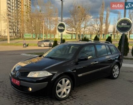 Черный Рено Меган, объемом двигателя 1.6 л и пробегом 224 тыс. км за 4950 $, фото 1 на Automoto.ua