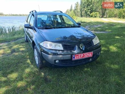 Рено Меган 2006 в Ковель на Automoto.ua Черный Рено Меган, объемом двигателя 1.6 л и пробегом 130 тыс. км за 4350 $, фото 1 на Automoto.ua