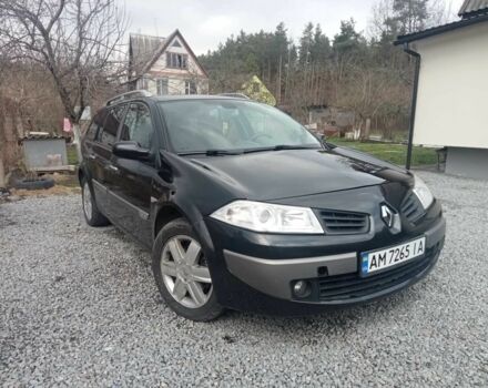 Чорний Рено Меган, об'ємом двигуна 2 л та пробігом 314 тис. км за 4900 $, фото 1 на Automoto.ua
