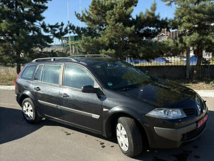 Черный Рено Меган, объемом двигателя 1.6 л и пробегом 222 тыс. км за 5300 $, фото 1 на Automoto.ua