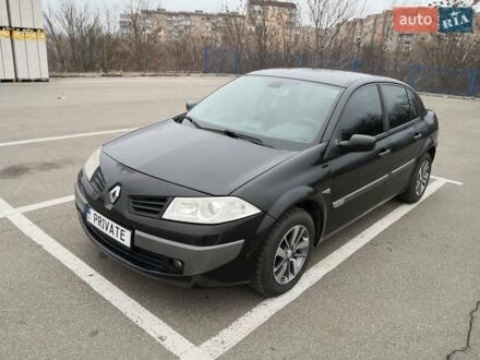 Чорний Рено Меган, об'ємом двигуна 1.6 л та пробігом 171 тис. км за 5700 $, фото 1 на Automoto.ua