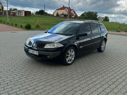 Чорний Рено Меган, об'ємом двигуна 2 л та пробігом 340 тис. км за 4200 $, фото 1 на Automoto.ua
