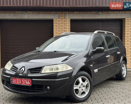 Черный Рено Меган, объемом двигателя 1.6 л и пробегом 203 тыс. км за 4850 $, фото 1 на Automoto.ua