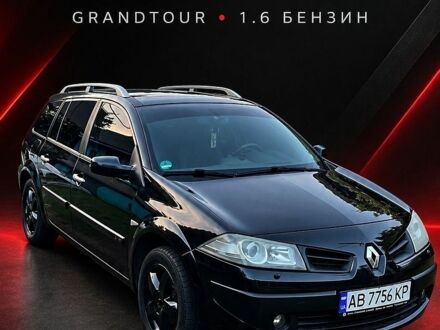 Чорний Рено Меган, об'ємом двигуна 1.6 л та пробігом 217 тис. км за 5500 $, фото 1 на Automoto.ua