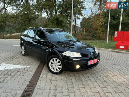 Черный Рено Меган, объемом двигателя 1.6 л и пробегом 209 тыс. км за 5699 $, фото 1 на Automoto.ua