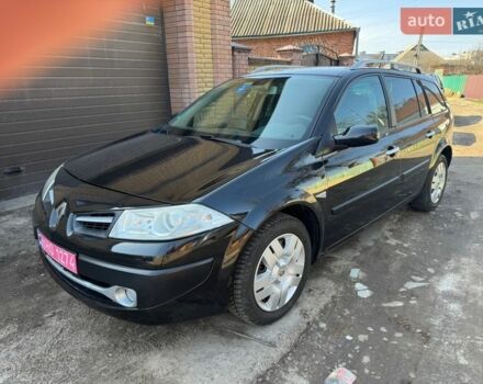 Черный Рено Меган, объемом двигателя 1.6 л и пробегом 236 тыс. км за 5999 $, фото 1 на Automoto.ua