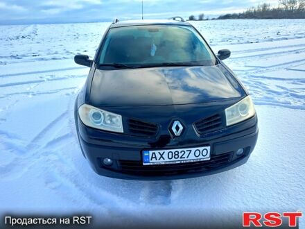Черный Рено Меган, объемом двигателя 1.6 л и пробегом 225 тыс. км за 6200 $, фото 1 на Automoto.ua