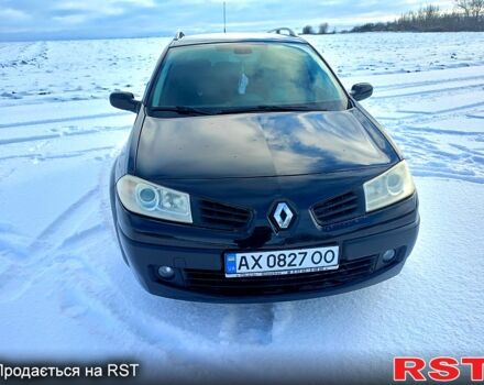Черный Рено Меган, объемом двигателя 1.6 л и пробегом 225 тыс. км за 6200 $, фото 1 на Automoto.ua