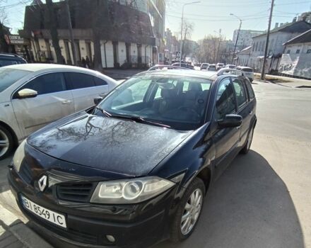 Черный Рено Меган, объемом двигателя 1.6 л и пробегом 300 тыс. км за 5073 $, фото 1 на Automoto.ua