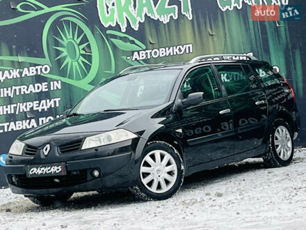 Чорний Рено Меган, об'ємом двигуна 1.6 л та пробігом 241 тис. км за 5100 $, фото 1 на Automoto.ua