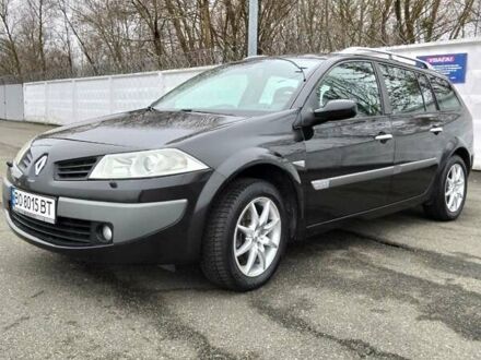 Черный Рено Меган, объемом двигателя 2 л и пробегом 260 тыс. км за 5200 $, фото 1 на Automoto.ua