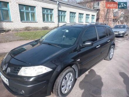 Рено Меган 2007 у Бердичеве на Automoto.ua Чорний Рено Меган, об'ємом двигуна 1.87 л та пробігом 245 тис. км за 5300 $, фото 1 на Automoto.ua