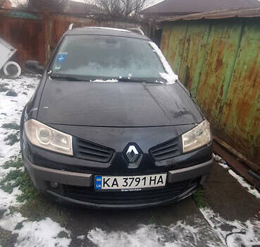 Чорний Рено Меган, об'ємом двигуна 1.6 л та пробігом 220 тис. км за 4200 $, фото 1 на Automoto.ua