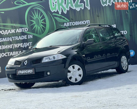 Черный Рено Меган, объемом двигателя 1.6 л и пробегом 240 тыс. км за 5400 $, фото 1 на Automoto.ua