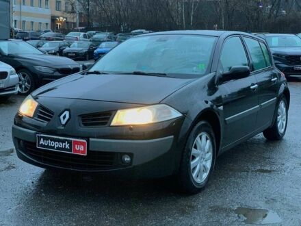 Черный Рено Меган, объемом двигателя 1.6 л и пробегом 323 тыс. км за 4990 $, фото 1 на Automoto.ua