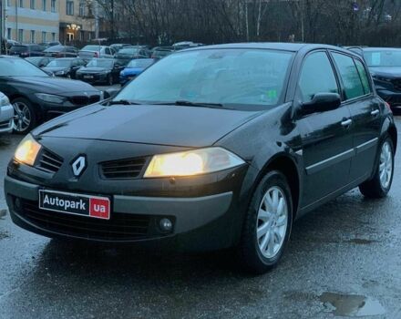 Черный Рено Меган, объемом двигателя 1.6 л и пробегом 323 тыс. км за 4490 $, фото 1 на Automoto.ua