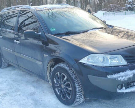 Черный Рено Меган, объемом двигателя 1.6 л и пробегом 236 тыс. км за 4450 $, фото 1 на Automoto.ua