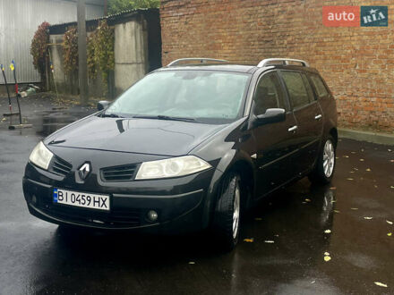 Рено Меган 2007 у Полтаві на Automoto.ua Чорний Рено Меган, об'ємом двигуна 1.6 л та пробігом 266 тис. км за 4800 $, фото 1 на Automoto.ua