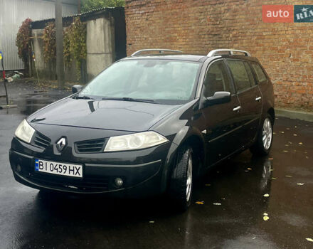 Черный Рено Меган, объемом двигателя 1.6 л и пробегом 266 тыс. км за 4800 $, фото 1 на Automoto.ua
