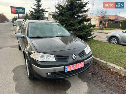 Чорний Рено Меган, об'ємом двигуна 1.6 л та пробігом 167 тис. км за 4650 $, фото 1 на Automoto.ua