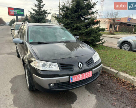 Черный Рено Меган, объемом двигателя 1.6 л и пробегом 167 тыс. км за 4650 $, фото 1 на Automoto.ua