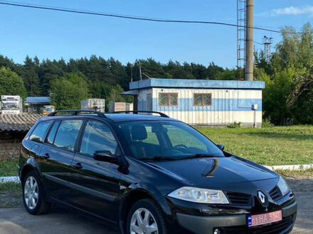 Черный Рено Меган, объемом двигателя 1.6 л и пробегом 223 тыс. км за 5199 $, фото 1 на Automoto.ua