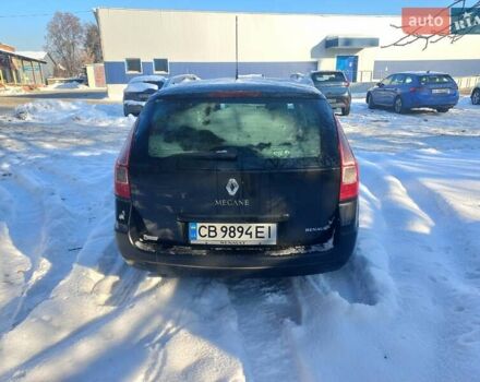Черный Рено Меган, объемом двигателя 1.6 л и пробегом 193 тыс. км за 5500 $, фото 1 на Automoto.ua