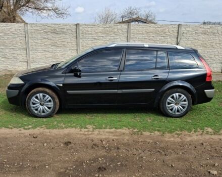 Черный Рено Меган, объемом двигателя 2 л и пробегом 227 тыс. км за 5000 $, фото 1 на Automoto.ua