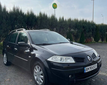 Черный Рено Меган, объемом двигателя 1.6 л и пробегом 235 тыс. км за 4200 $, фото 1 на Automoto.ua