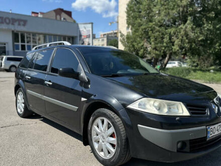 Черный Рено Меган, объемом двигателя 1.6 л и пробегом 350 тыс. км за 4700 $, фото 1 на Automoto.ua