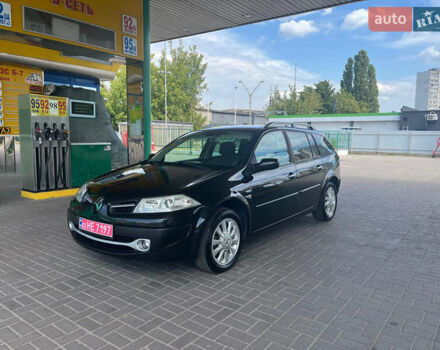 Черный Рено Меган, объемом двигателя 1.6 л и пробегом 186 тыс. км за 5600 $, фото 1 на Automoto.ua