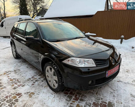 Черный Рено Меган, объемом двигателя 1.6 л и пробегом 240 тыс. км за 6200 $, фото 1 на Automoto.ua