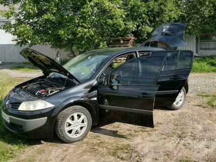 Рено Меган 2007 в Хмельнике на Automoto.ua Черный Рено Меган, объемом двигателя 1.6 л и пробегом 159 тыс. км за 4500 $, фото 1 на Automoto.ua