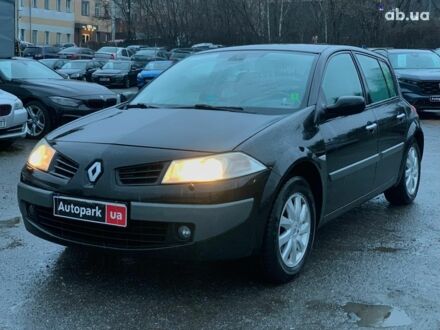 Черный Рено Меган, объемом двигателя 1.6 л и пробегом 323 тыс. км за 4990 $, фото 1 на Automoto.ua