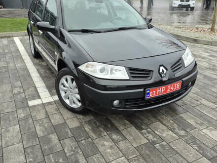 Черный Рено Меган, объемом двигателя 1.6 л и пробегом 215 тыс. км за 5499 $, фото 1 на Automoto.ua