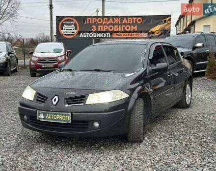 Черный Рено Меган, объемом двигателя 1.6 л и пробегом 280 тыс. км за 4400 $, фото 1 на Automoto.ua