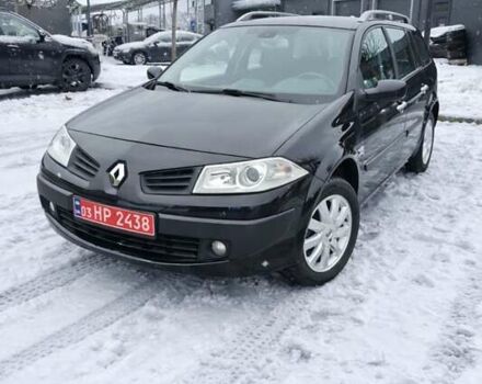 Черный Рено Меган, объемом двигателя 1.6 л и пробегом 215 тыс. км за 5499 $, фото 1 на Automoto.ua