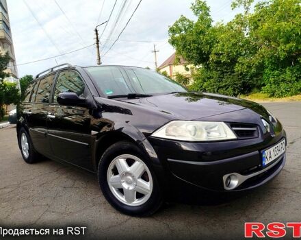 Черный Рено Меган, объемом двигателя 2 л и пробегом 204 тыс. км за 5300 $, фото 1 на Automoto.ua
