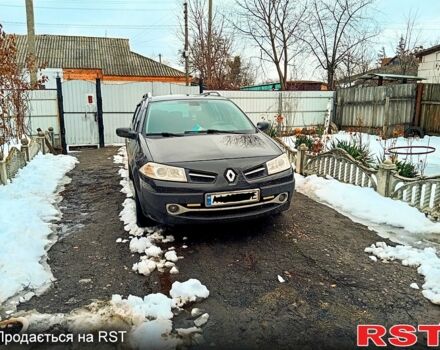 Черный Рено Меган, объемом двигателя 2 л и пробегом 225 тыс. км за 5500 $, фото 1 на Automoto.ua