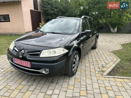 Рено Меган 2008 в Радивилове на Automoto.ua Черный Рено Меган, объемом двигателя 1.6 л и пробегом 182 тыс. км за 5700 $, фото 1 на Automoto.ua